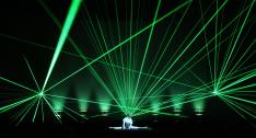Artistik und Lasershow in der Halle Münsterland in Münster SPiCE Lasershow