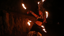 Spherina - Feuershow und Lichtshow