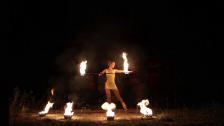 Stefanie Fleschutz Dance with Fire