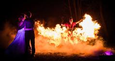 Kungfire Feuershows und Walk-Acts