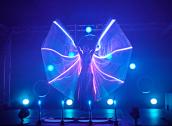 Kungfire Lichtshows Walk-Acts Feuershows