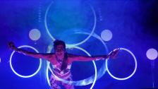 Kungfire Lichtshows Walk-Acts Feuershows