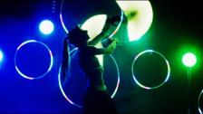 Kungfire Lichtshows Walk-Acts Feuershows