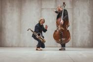 Wood Vibrations - Sax und Kontrabass