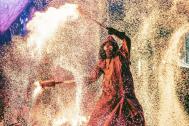Flying Flames Feuershow