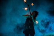 Feuerflug Feuershow