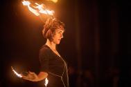 Feuerflug Feuershow