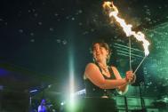 Feuerflug Feuershow