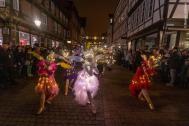 weihnachtliche Lichterparade Les Lionnes - Lichterparaden- Weihnachtsparaden
