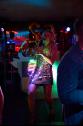Lounge und Party mit DJ im Spiegelkleid mit LED-Sax Anne La Sastra - Saxophonistin Hamburg