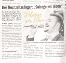 MARKUS GANDER - Der Hochzeitssänger