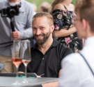beidhändiger Schnellzeichner Clemens Steinhauer