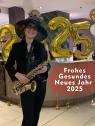 Saxophonistin Mercedes