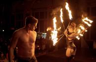 LED / Feuershow Berlin - Aaliyah Zhoura