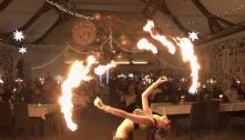 LED / Feuershow Berlin - Aaliyah Zhoura