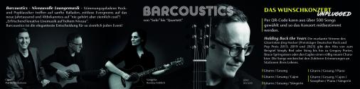 BARCOUSTICS (Solo, Duo, Trio)