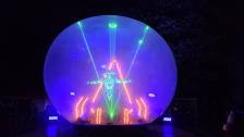 Laser Show buchen für Stadtfest, Lichtfest, Firmenfeier, Hochzeit Lazersphere - Laser Show-Act