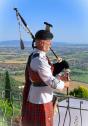 Pipe Major Ronnie Bromhead