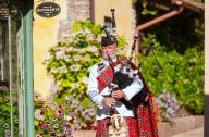 Hochzeit in Italien Pipe Major Ronnie Bromhead