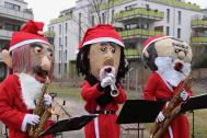 Die Sax Puppets im Weihnachtseinsatz The Sax Puppets