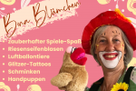 Spiele-Spaß mit Clownin Bina Blümchen
