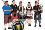 Happy German Bagpipers