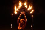 LED / Feuershow Berlin - Aaliyah Zhoura