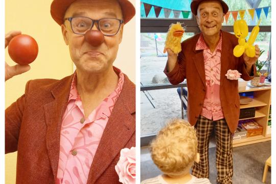 Stefanello Ballonkünstler Pantomime