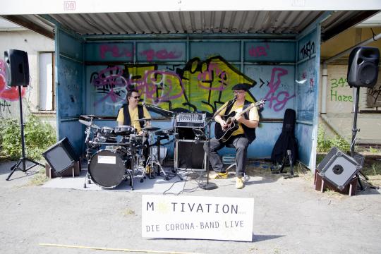 "Die Corona Band" Motivation-heute