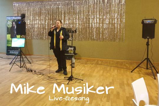 Mike Musiker Gesang+Karaoke+Mobile Bühne