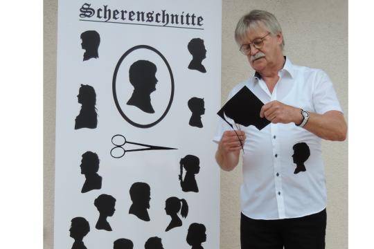 Scherenschnitt Wilhelm Schneider
