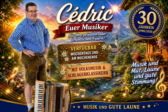Alleinunterhalter Cédric