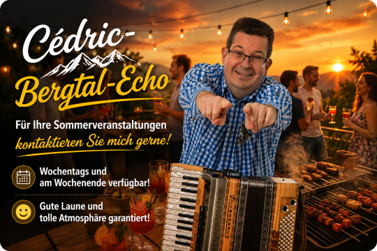 Alleinunterhalter Cédric