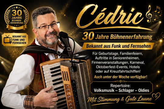 Alleinunterhalter Cédric