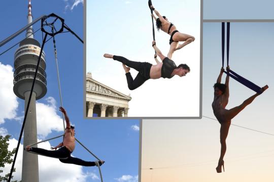 Munich aerial acts - Luftakrobatik Shows