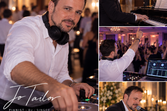 Jo Tailor – Hochzeits-DJ | Live Vocals & Piano
