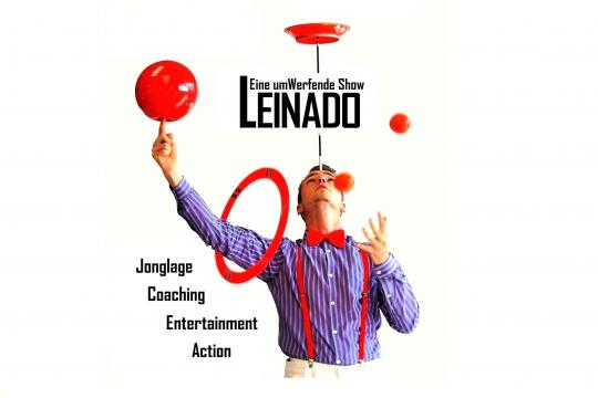 Jongleur LEINADO - Eine umWerfende Show