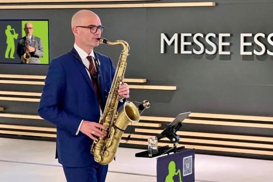 Saxophonist Sebastian Lilienthal