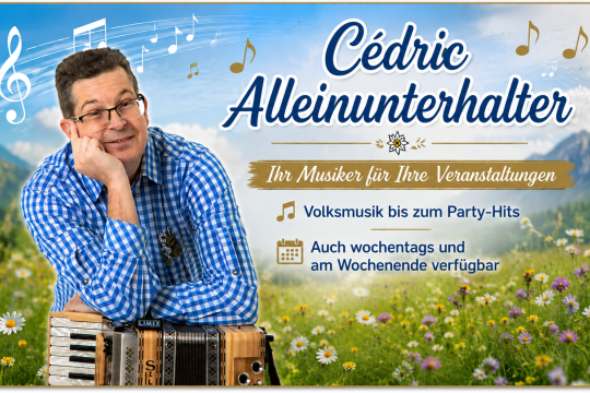 Alleinunterhalter Cédric