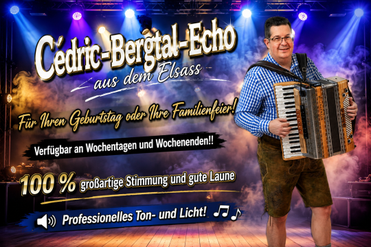 Alleinunterhalter Cédric