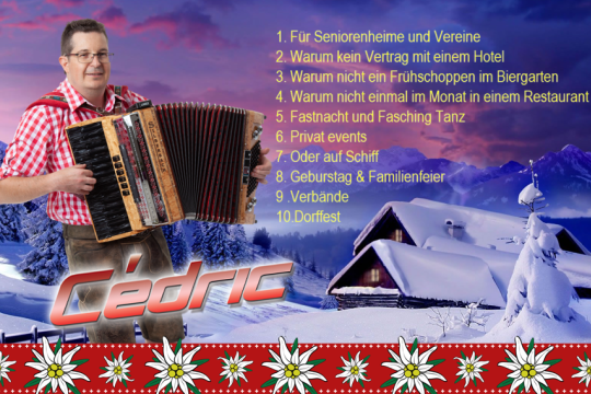 Cédric - Tanzmusiker Cédric - Tanzmusiker