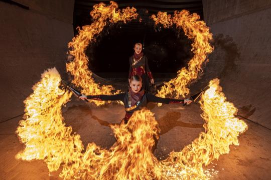 Cirque the Light - Feuer & LED Show