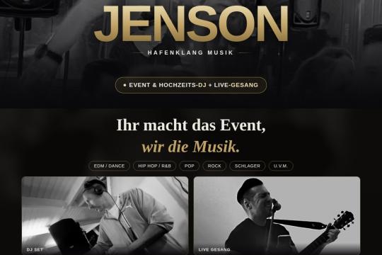 DJ & GESANG / JENSON / Hafenklang Musik