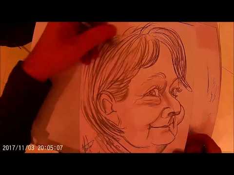 Video: Zeichenaktion im Möbelhaus 8-fach beschleunigt. 