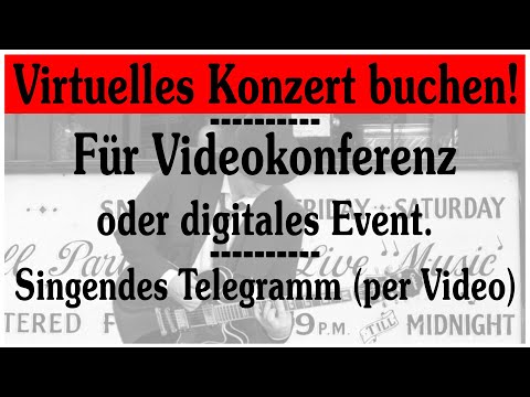 Video: Mr. Jones - Virtuelles Konzert buchen