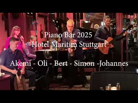 Video: Bert Gerhardt - Saxophon - Live mit Akemi Vocals in der Piano Bar Stuttgart Hotel Maritim