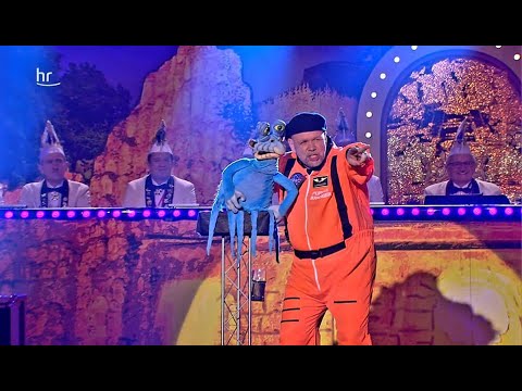 Video: Das hessische Alien - die Kultfigur aus Offenbach zu Gast beim HR in Baunatal