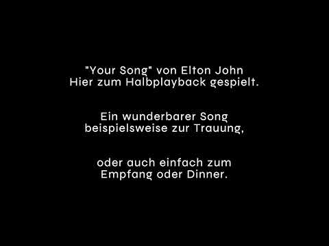 Video: Solo Saxophon "Your Song" (nur Audio)
