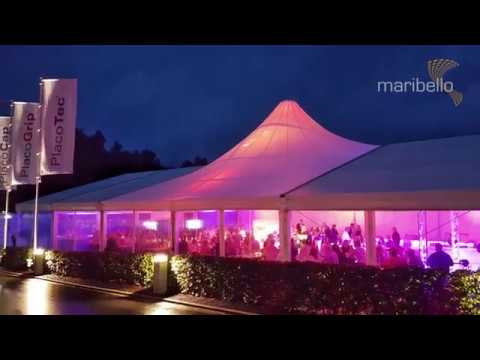 Video: Jubiläumsevent mit kompletter Technik und Bühne im Zelt