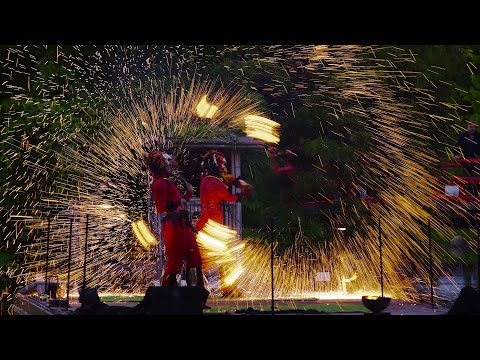 Video: Die Feuervögel bei den Jungelnächten in Hagenbecks Tierpark